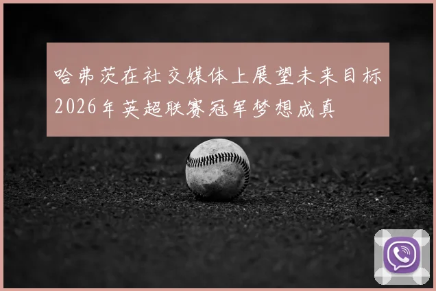哈弗茨在社交媒体上展望未来目标2026年英超联赛冠军梦想成真