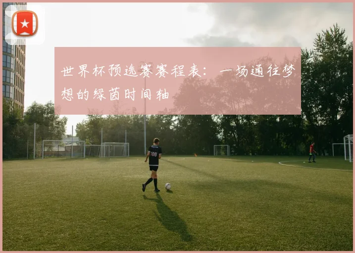 世界杯预选赛赛程表：一场通往梦想的绿茵时间轴