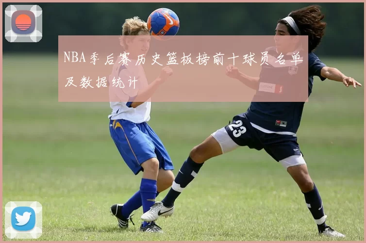 NBA季后赛历史篮板榜前十球员名单及数据统计
