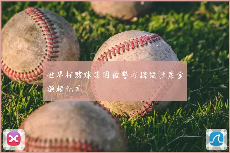 世界杯赌球集团被警方捣毁涉案金额超亿元