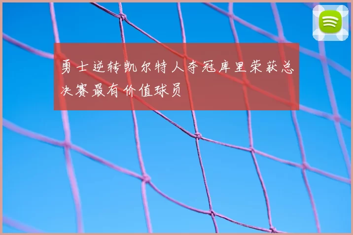 勇士逆转凯尔特人夺冠库里荣获总决赛最有价值球员